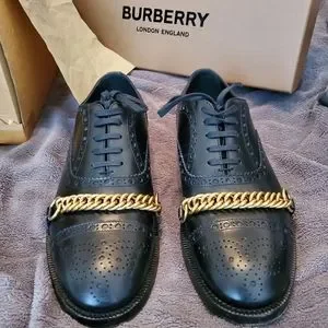 Burberry | Shoes | Burberry Link Detail Leather Brogues Mens  display picture 2